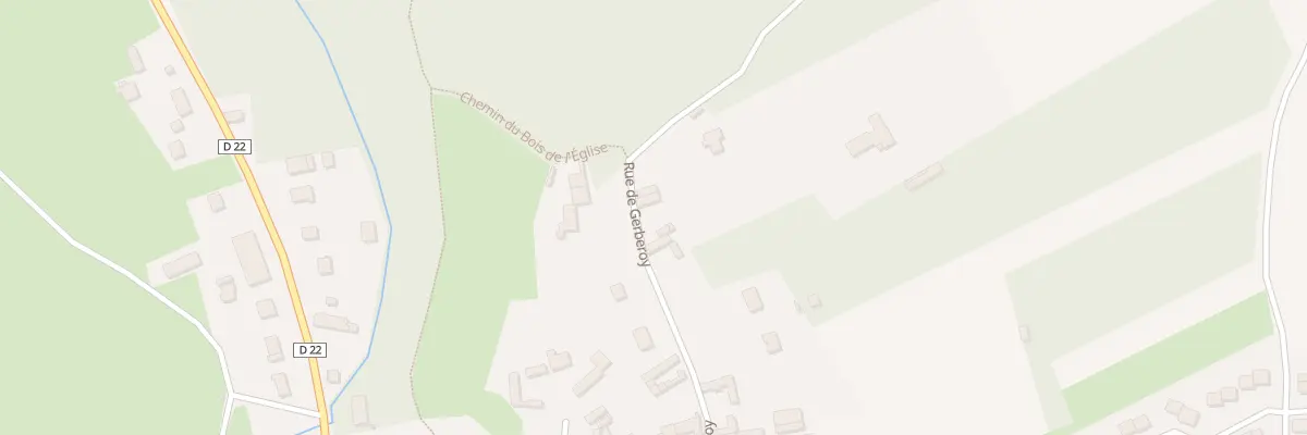 Plan du 36 Rue de Gerberoy à Lachapelle-aux-Pots