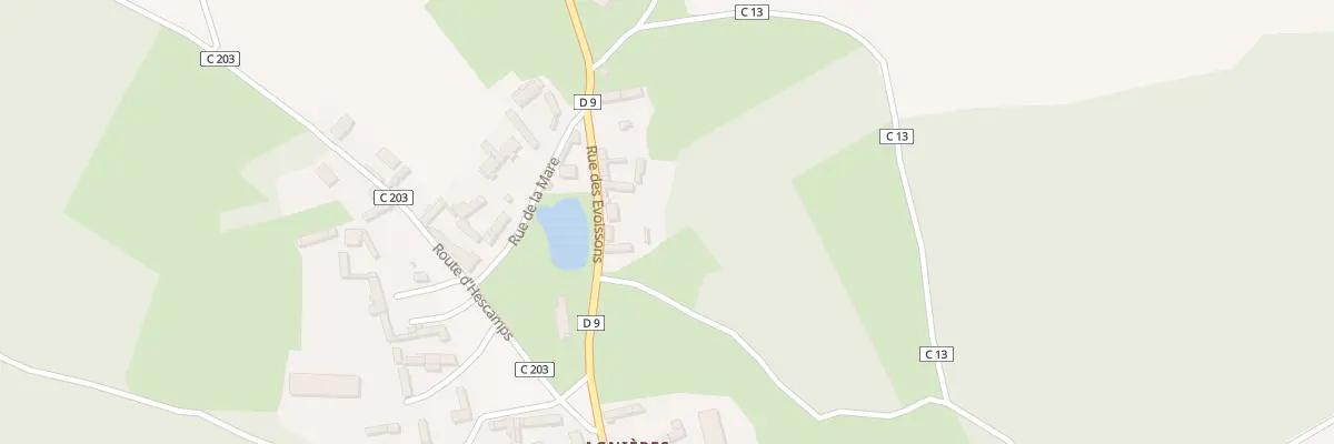 Plan du 18 Rue des Évoissons à Hescamps