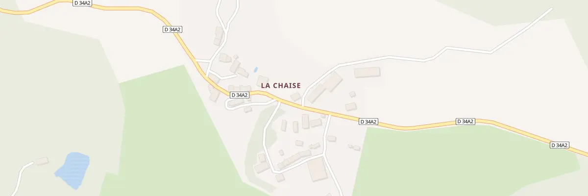 Plan du 18 La Chaise à Sardent