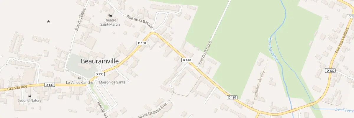 Plan du 248 Rue de la Canche à Beaurainville