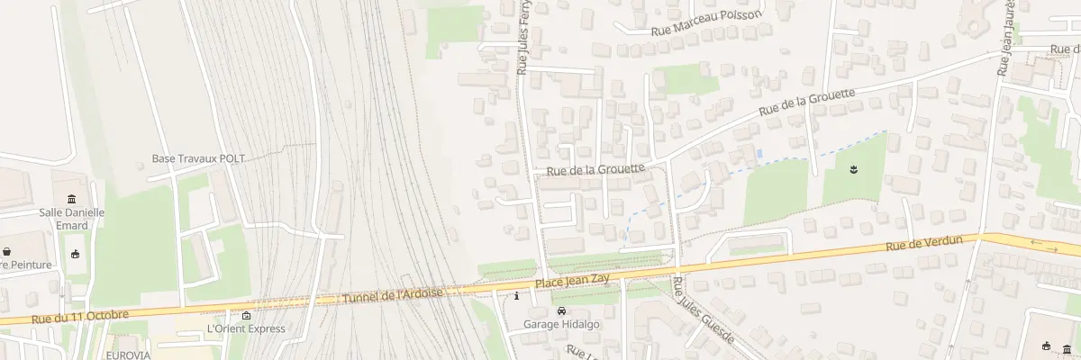 Plan du 2 Rue de la Grouette à Fleury-les-Aubrais