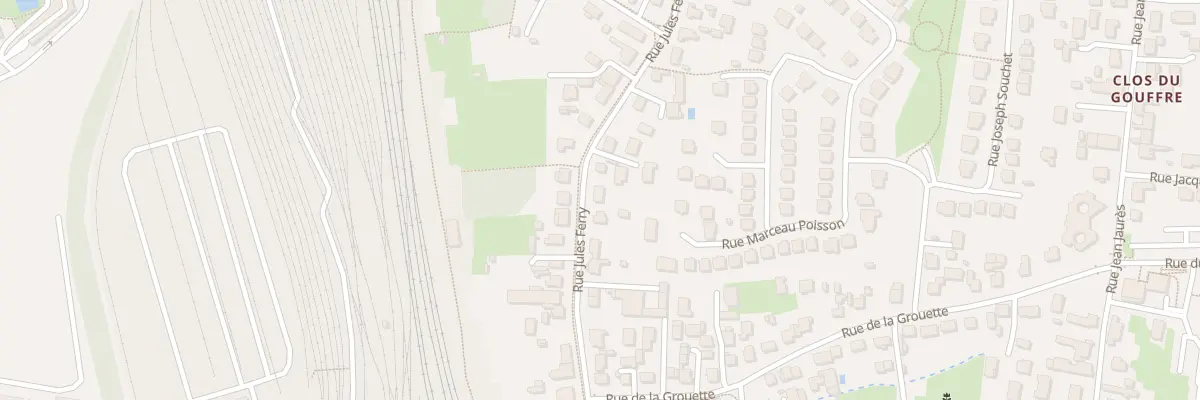 Plan du 18 Rue Jules Ferry à Fleury-les-Aubrais