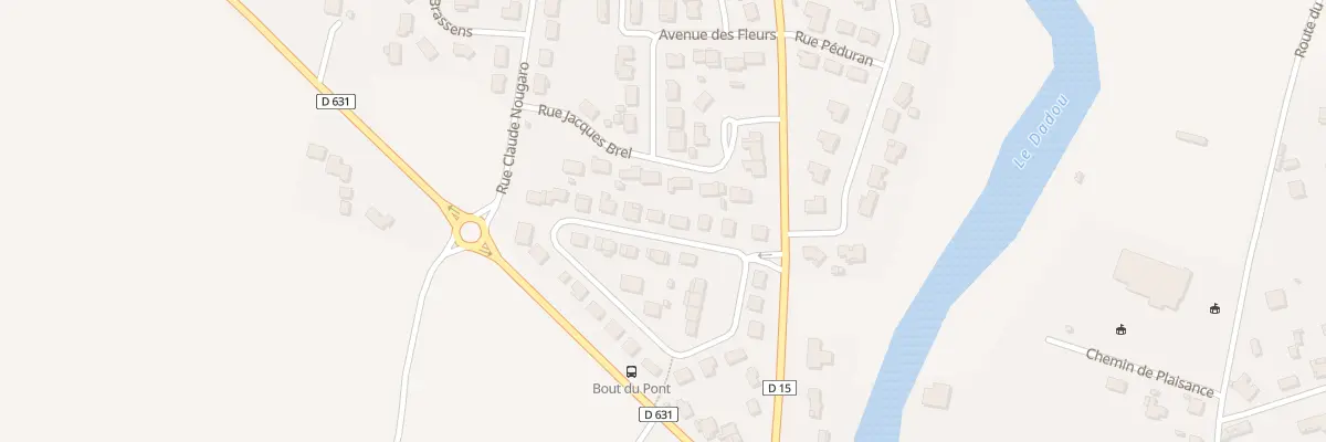 Plan du 8B Vc Lot Al Pount à Briatexte