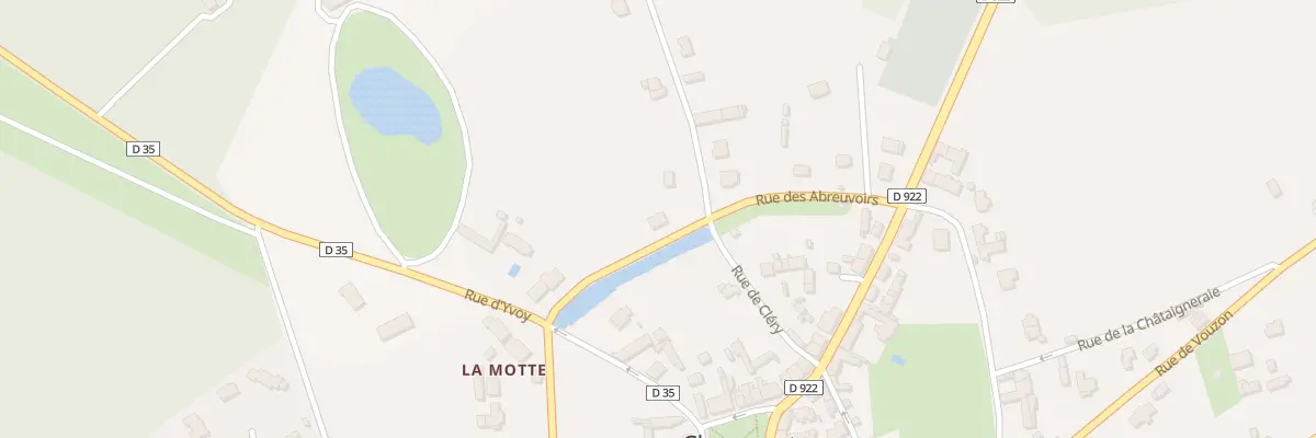 Plan du 40B Rue des Abreuvoirs à Chaumont-sur-Tharonne