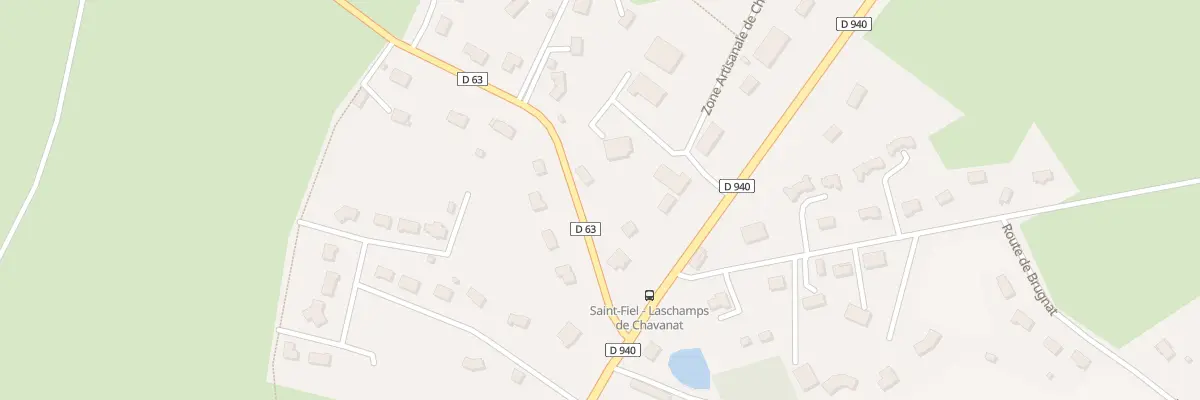 Plan du 9 Laschamps de Chavanat à Saint-Fiel