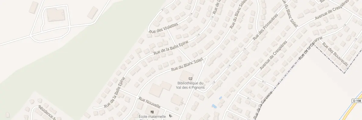 Plan du 55 Rue du Blanc Soleil à Beynes
