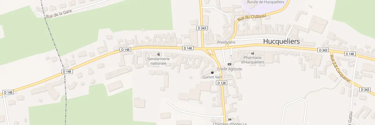 Plan du 7 Rue Georges Brassens à Hucqueliers