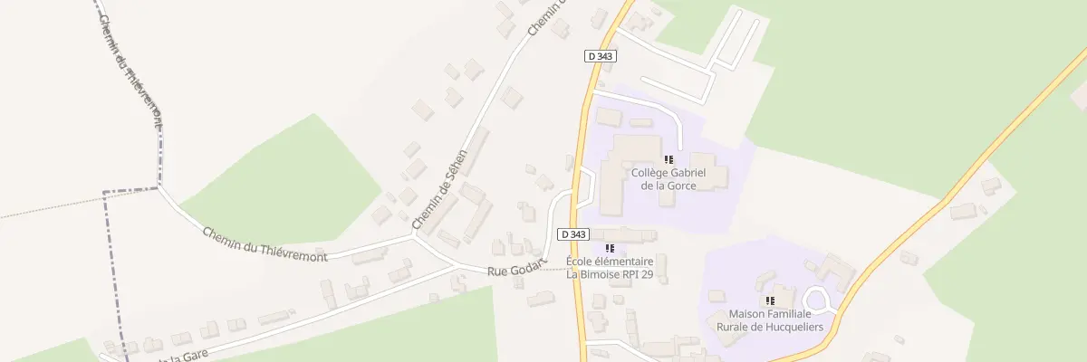 Plan du 2 Rue Godart à Hucqueliers
