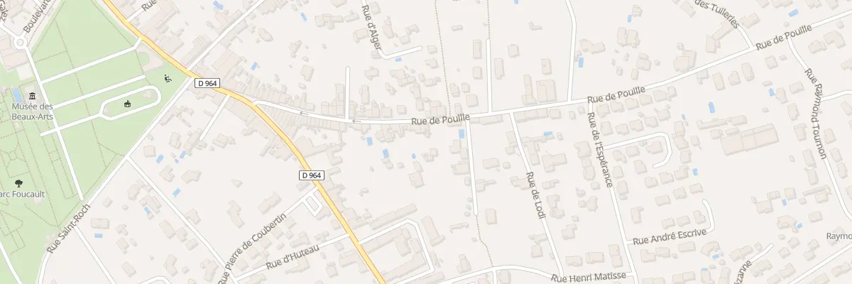 Plan du 62 Rue de Pouille à Gaillac