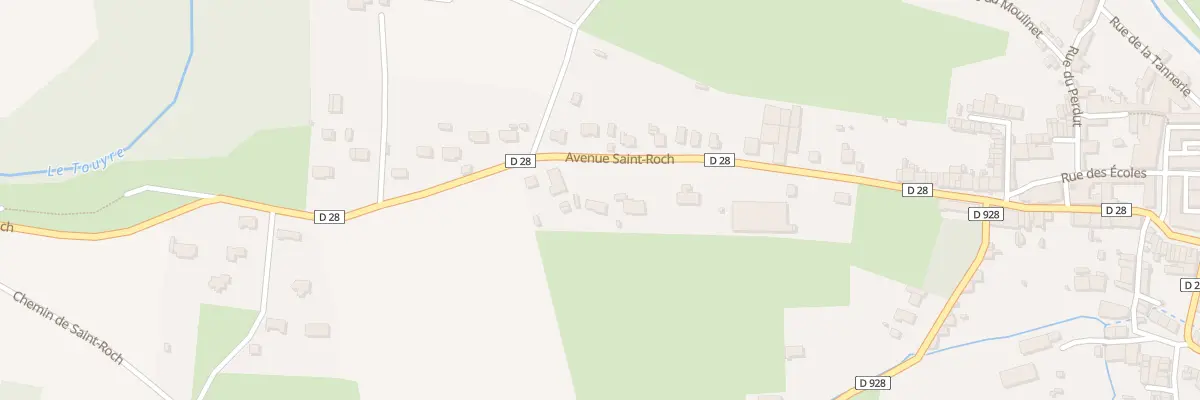 Plan du 13 Av Saint Roch à Léran