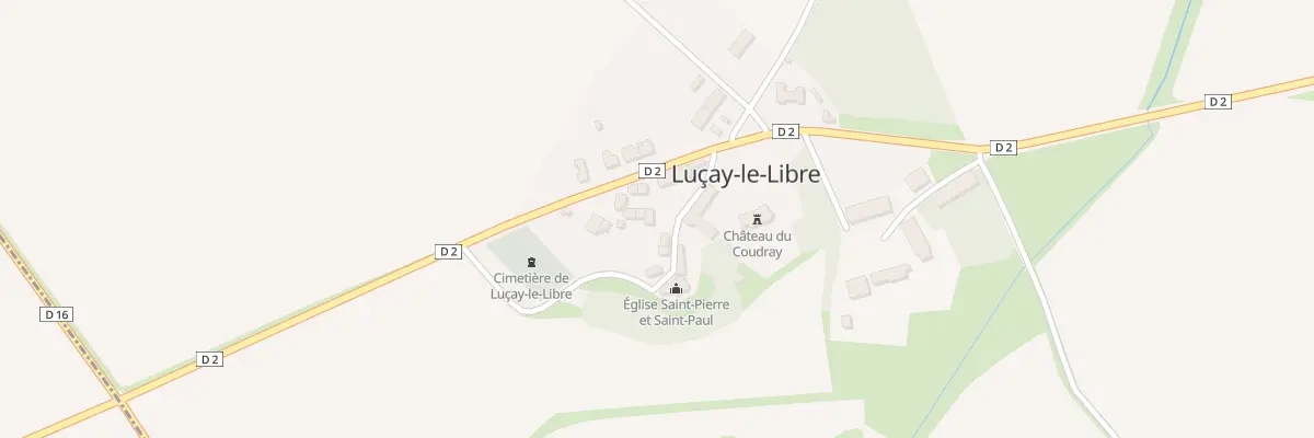 Plan du 5007 Le Bourg à Luçay-le-Libre