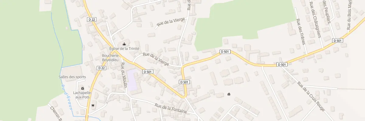 Plan du 1B Rte d’Armentières à Lachapelle-aux-Pots