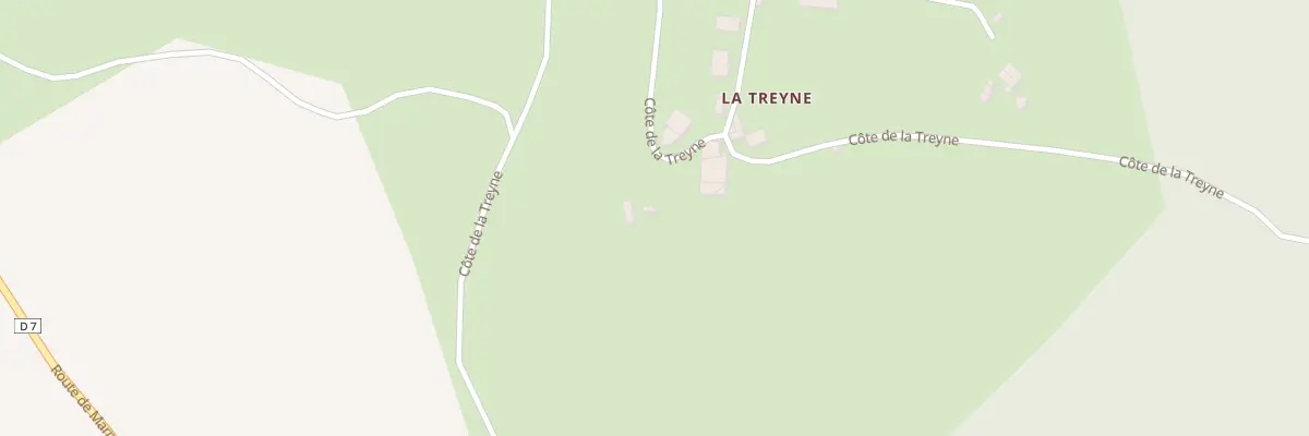 Plan du 1186 Côte de la Treyne à Labarthe-Bleys