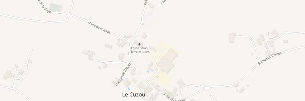 Plan du 5128A Teulas à Castanet
