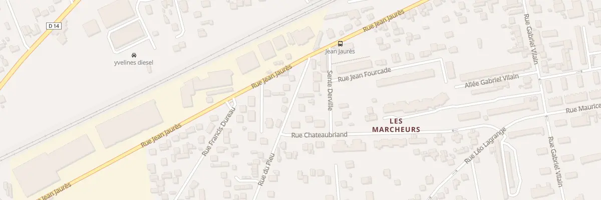 Plan du 5 Rue du Pieu aux Mureaux