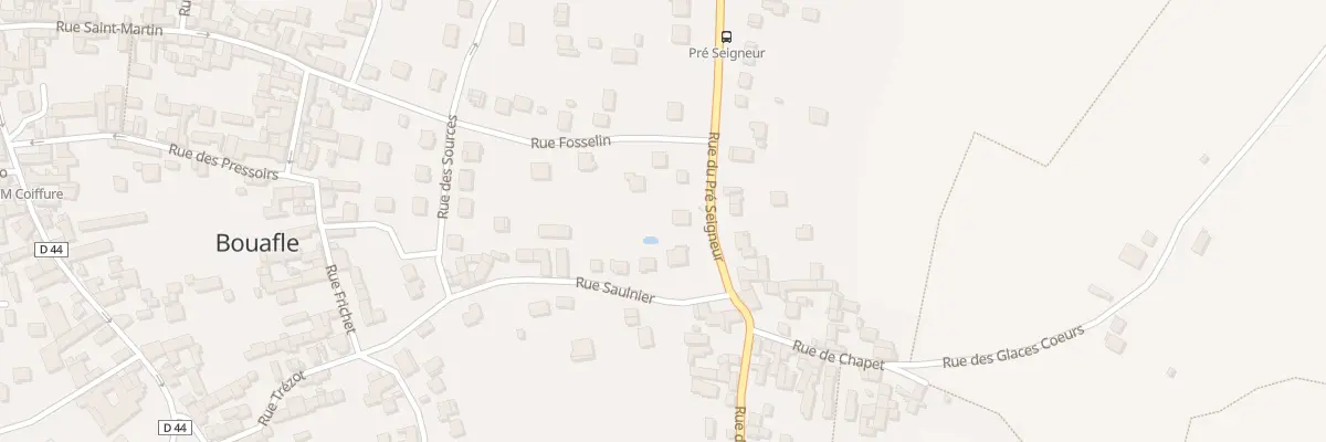 Plan du 29 Rue du Pré Seigneur à Bouafle