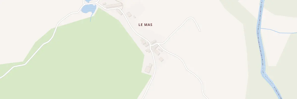 Plan du 5147 Le Mas à Vidaillat