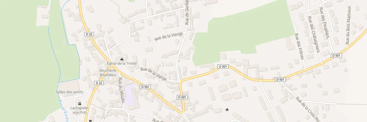 Plan du 16 Rue de Gerberoy à Lachapelle-aux-Pots