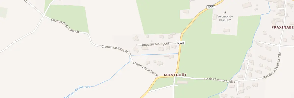 Plan du 6 Imp Montgout à Léran
