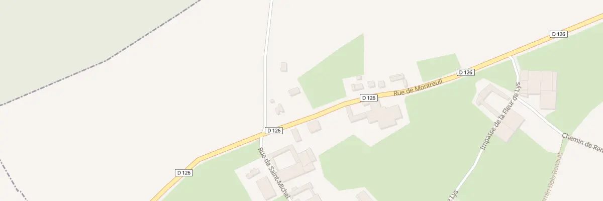 Plan du 3 Rue de Montreuil ( Remortier ) à Bimont