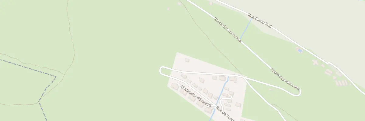 Plan du 109 Taouge à Enveitg