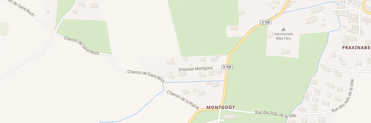Plan du 5 Imp Montgout à Léran