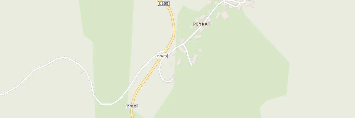 Plan du 8 Peyrat à Pradines