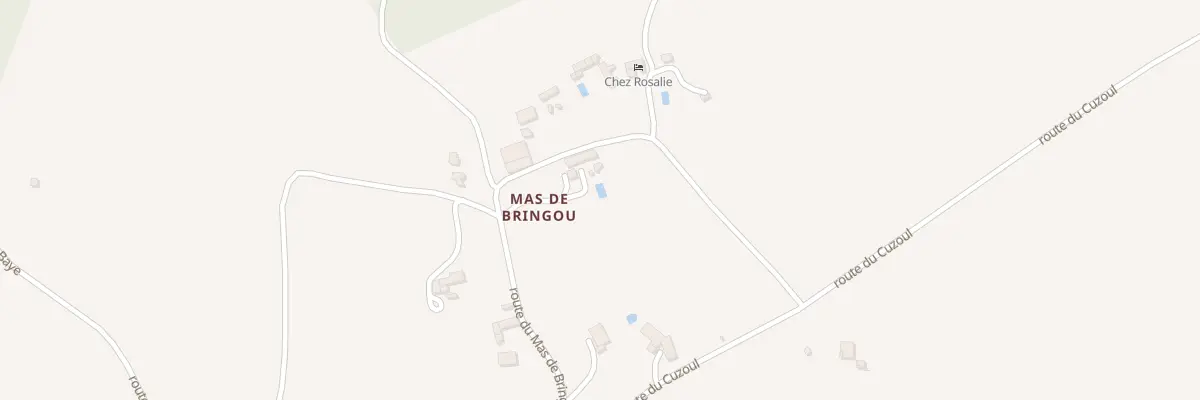 Plan du 5130 Mas de Bringou à Castanet