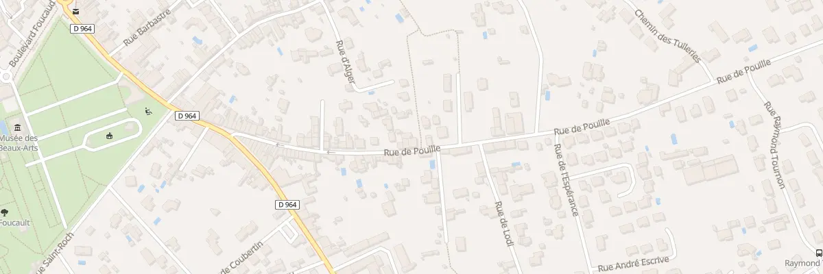 Plan du 65 Rue de Pouille à Gaillac