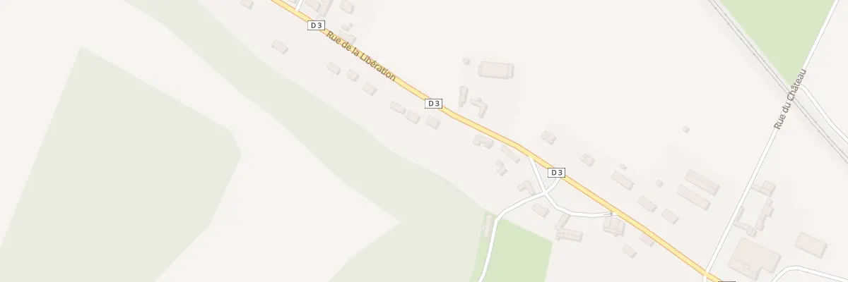 Plan du 372 Rue de la Libération à Liercourt