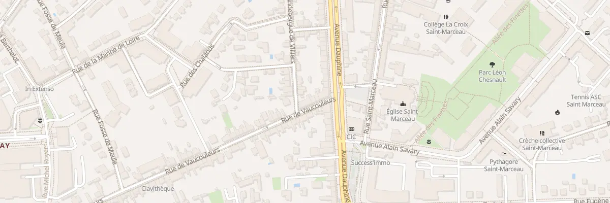 Plan du 6 Rue de Vaucouleurs à Orléans