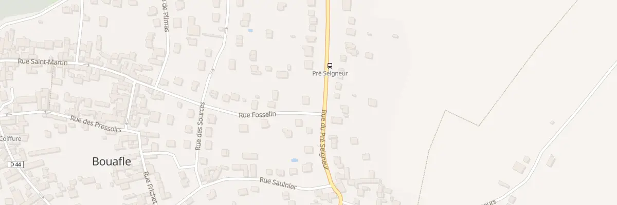Plan du 117 Rue du Pré Seigneur à Bouafle
