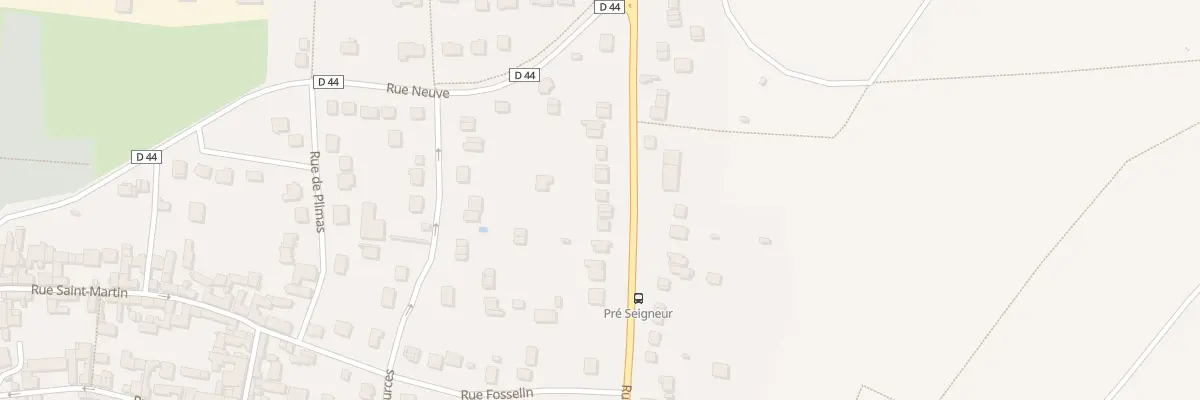 Plan du 245 Rue du Pré Seigneur à Bouafle