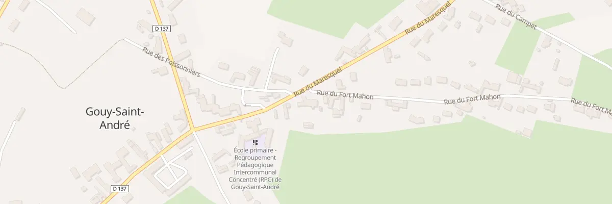Plan du 2 Rue du Fort Mahon à Gouy-Saint-André