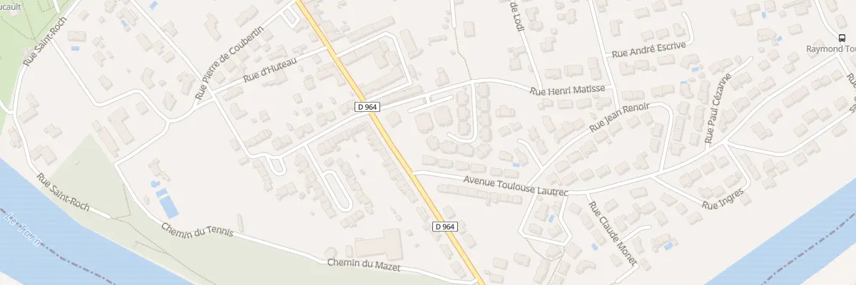 Plan du 21 Rue Saint-Vincent de Paul à Gaillac