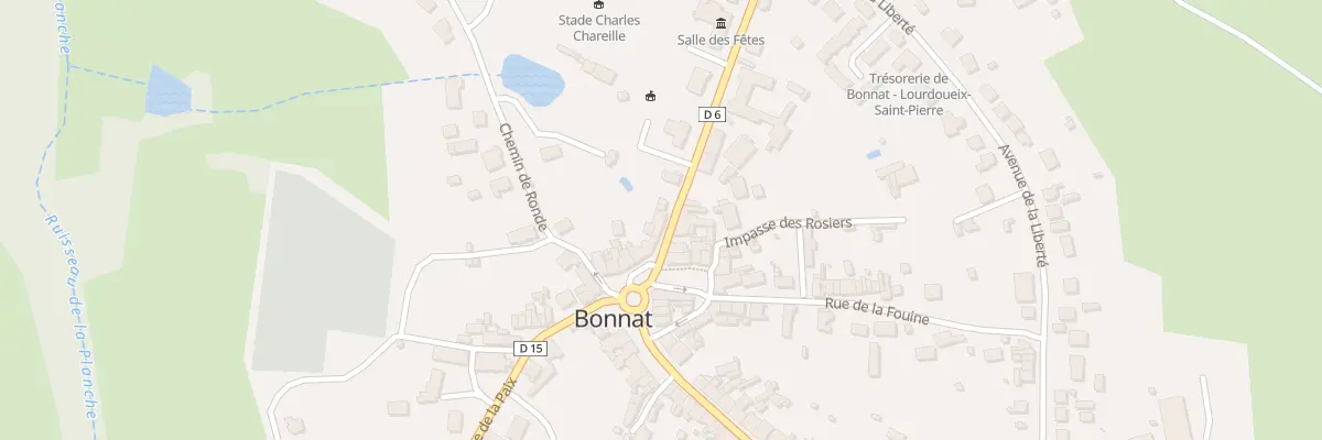 Plan du 1 Rue George Sand à Bonnat