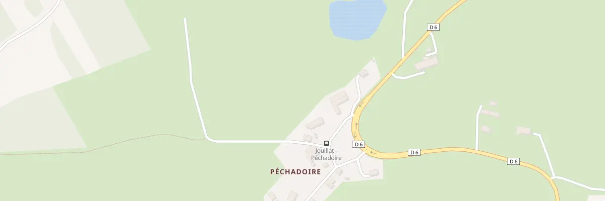 Plan du 12 Pechadoire à Jouillat