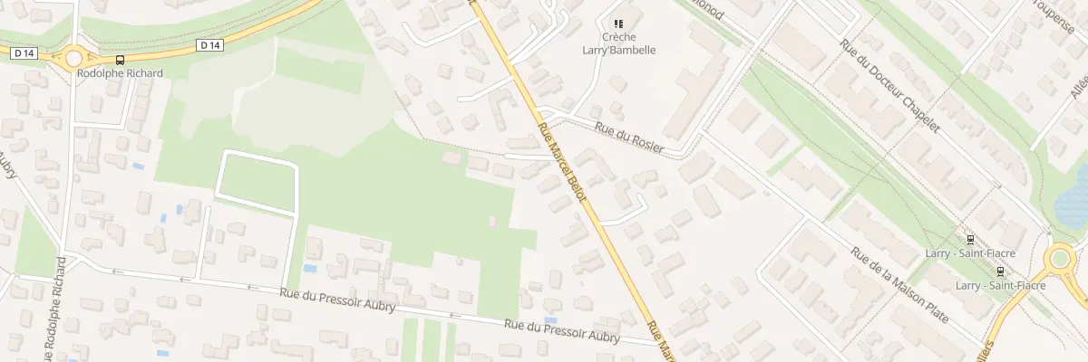 Plan du 1516 Rue Marcel Belot à Olivet