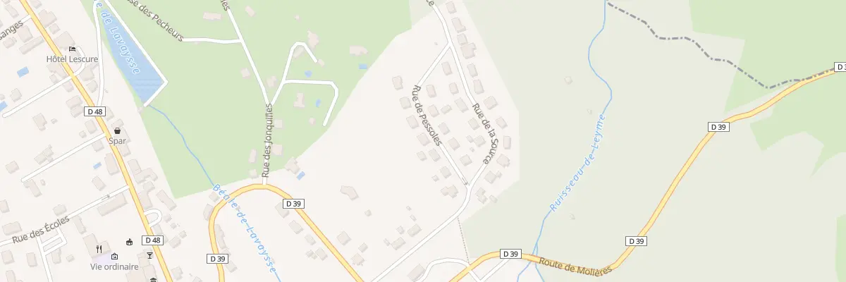Plan du 79 Rue de Pessoles à Leyme