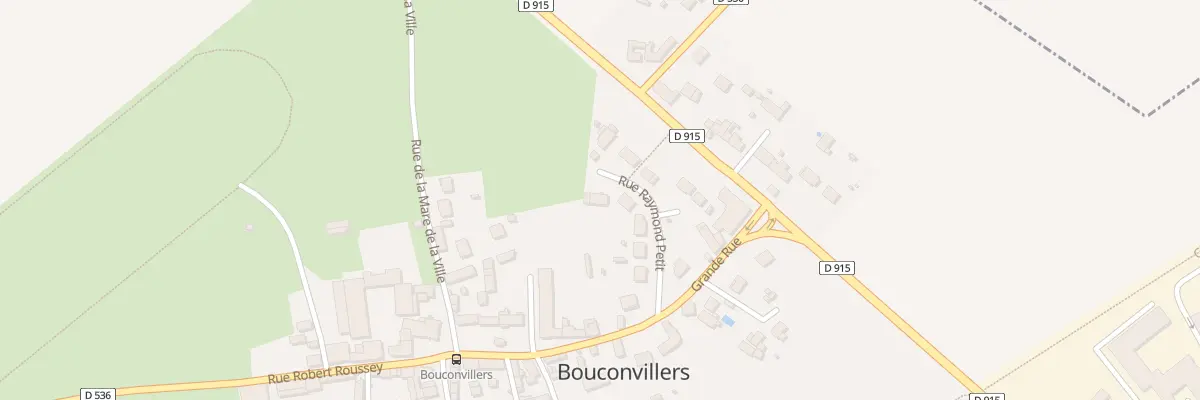 Plan du 11 Rue Raymond Petit à Bouconvillers