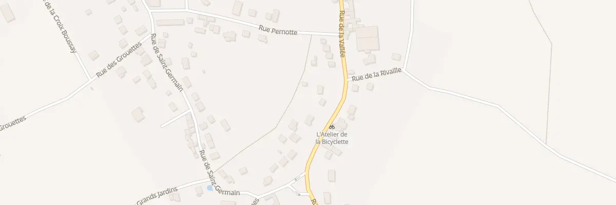 Plan du 450 Rue de la Vallée à Bouafle