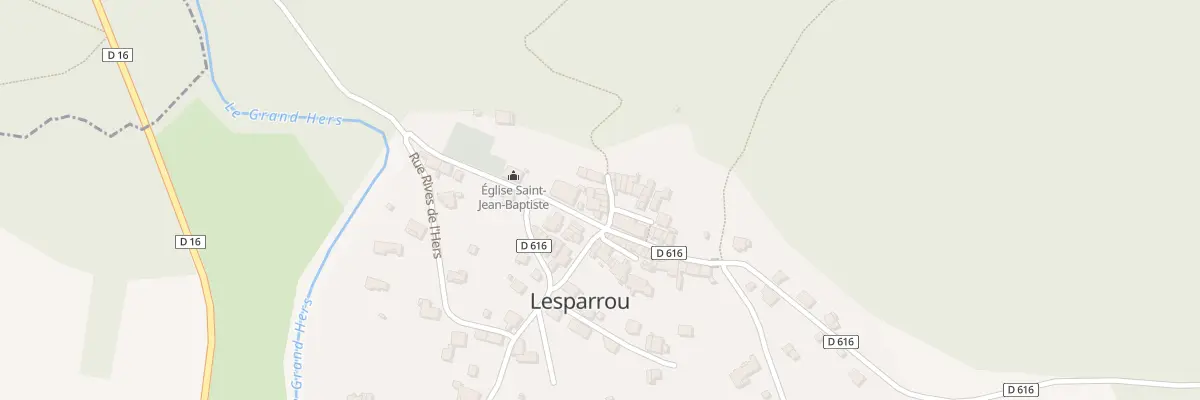 Plan du 3 Rue Iera d’Amont à Lesparrou