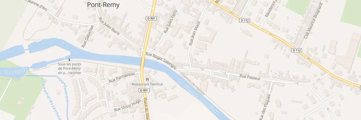 Plan du 11 Rue Roger Salengro à Pont-Remy