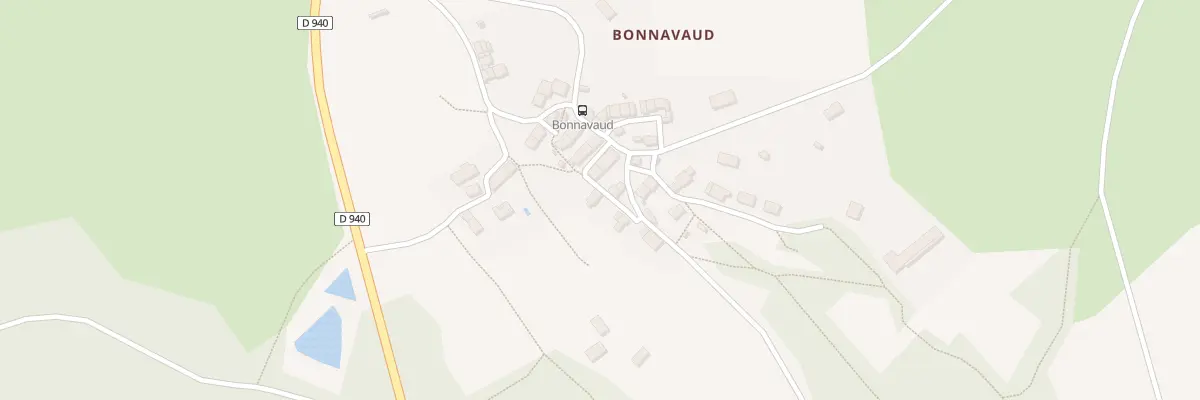 Plan du 18 Bonnavaud à Glénic