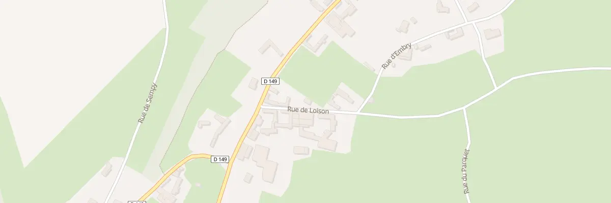 Plan du 3 Rue de Loison à Saint-Denœux