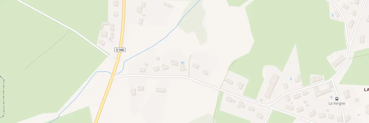 Plan du 7B La Vergne à Saint-Fiel