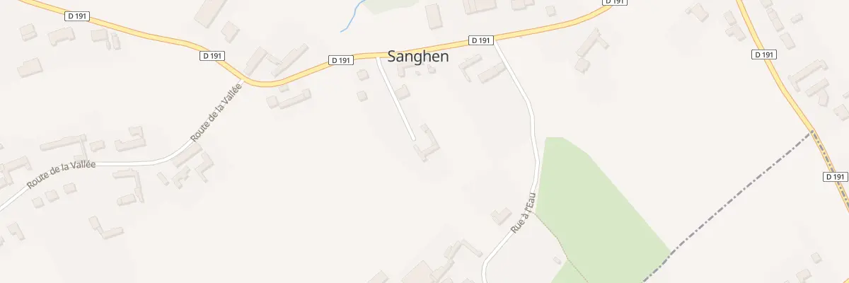 Plan du 817 Rte d’Alembon (cd 191) à Sanghen