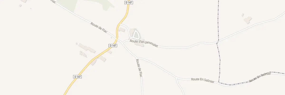 Plan du 50 Rte d’En Jammalet à Saint-Gauzens