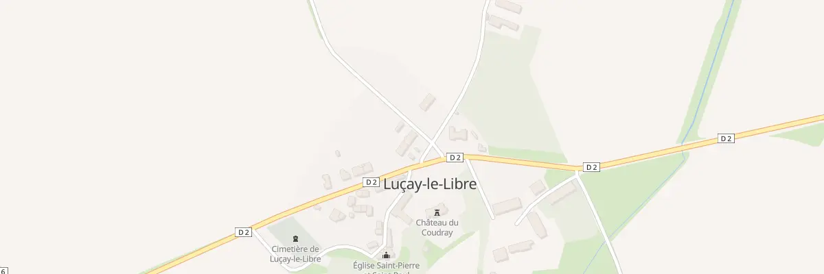 Plan du 5002 Le Bourg à Luçay-le-Libre
