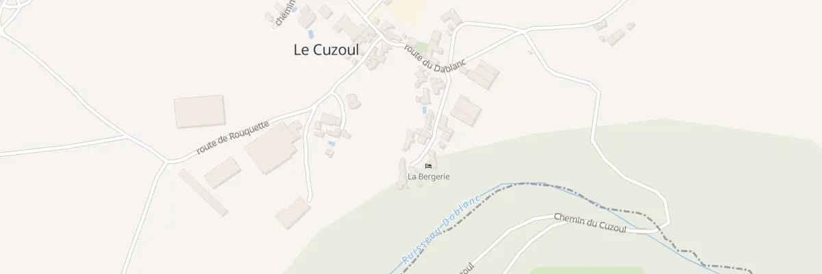 Plan du 5159 Le Cuzoul à Castanet